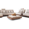 Possibilità di inserire nel divano stesso una pet unit, con ampio cuscino, comodo e sfoderabile.